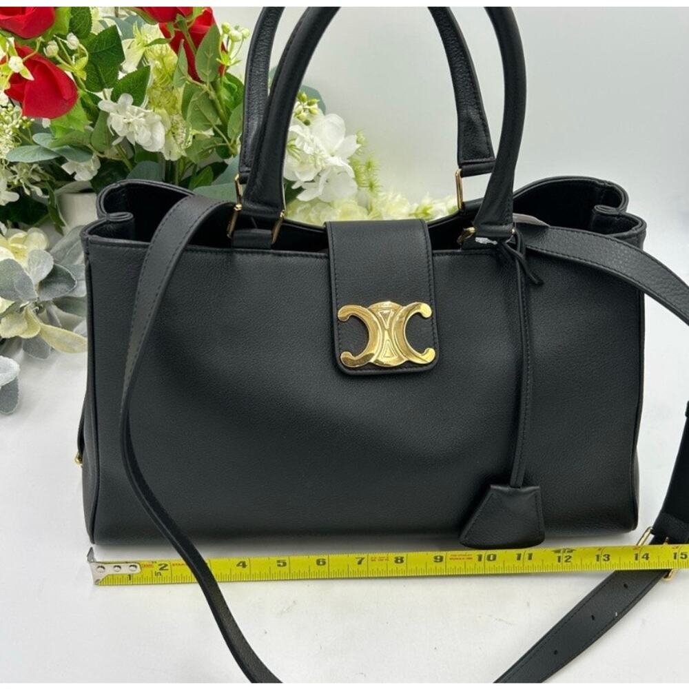 SOLD Women's Celine APPOLINE BAG in supple cap skin leather originally $4600 NWT - Picture 4 of 13